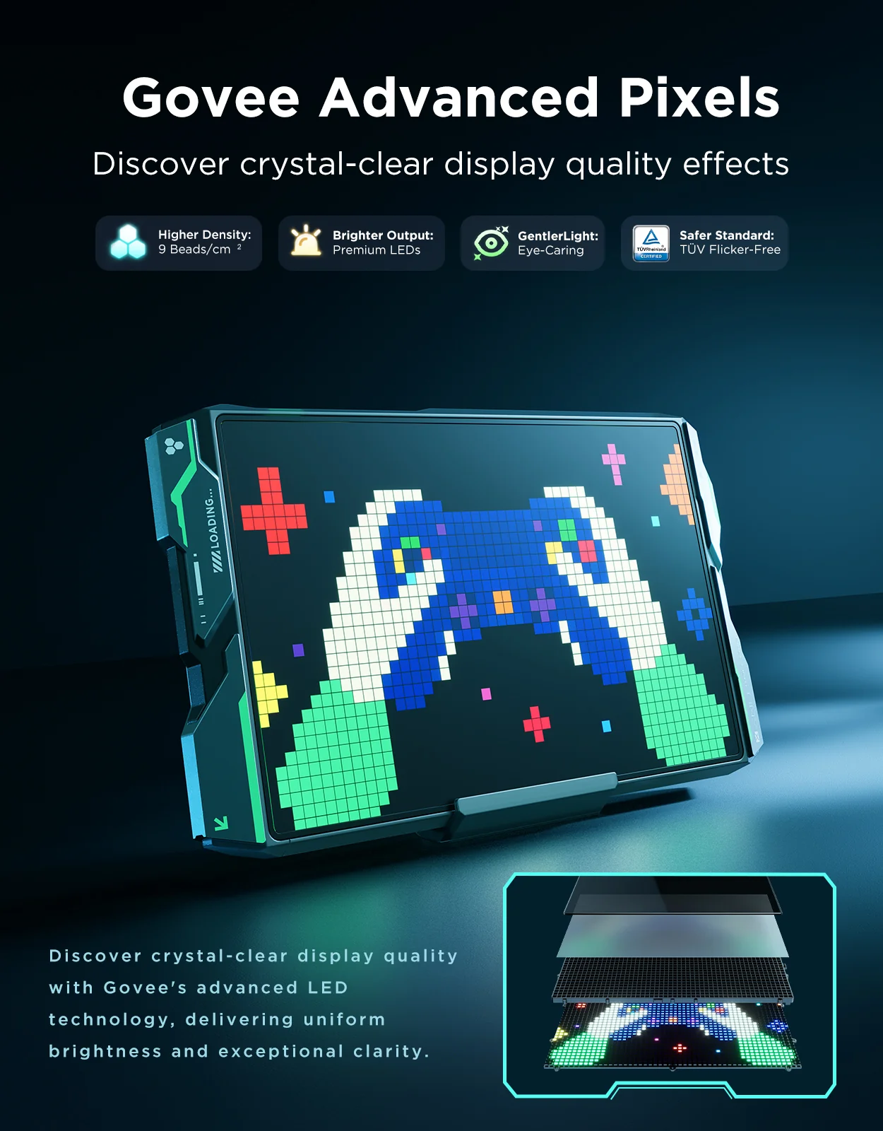 CA-GOVEE Govee Gaming Pixel Light - Image 8