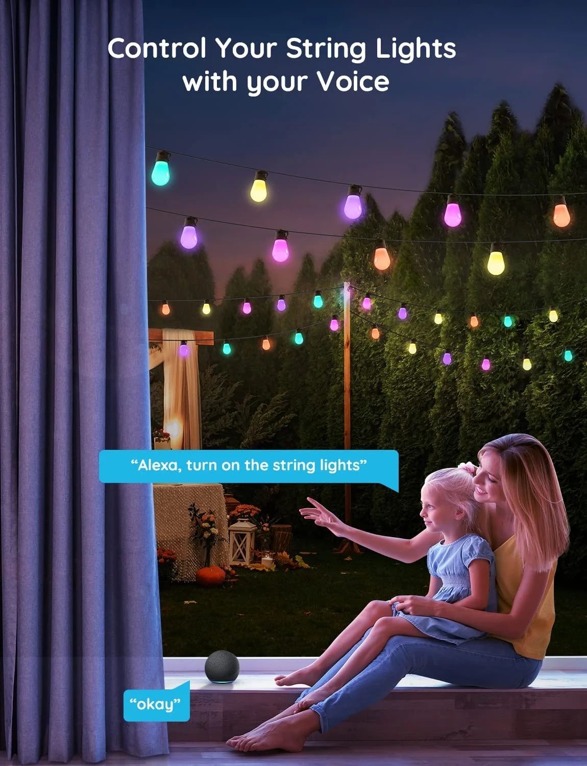 Refurbished Govee Outdoor String Lights - Image 5