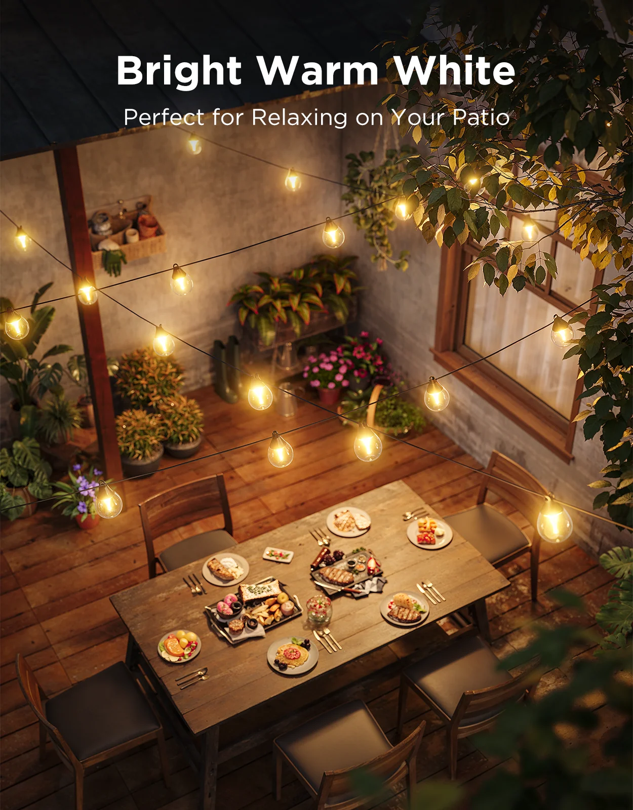 CA-GOVEE Govee Outdoor Clear Bulb String Lights - Image 3