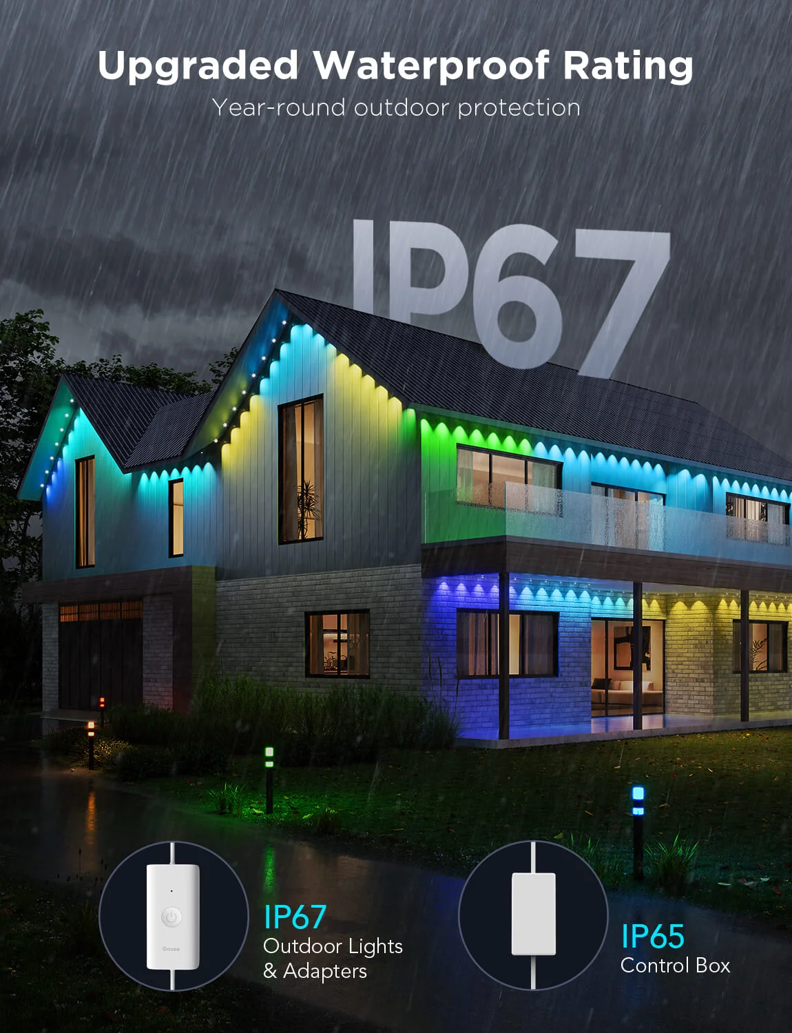Refurbished Govee Permanent Outdoor Lights Pro - Image 14