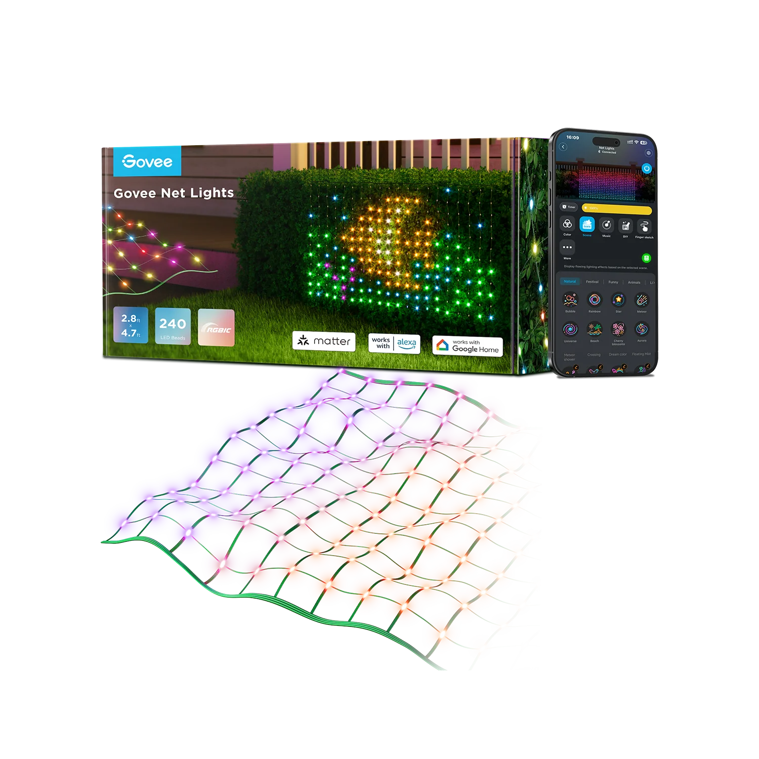CA-GOVEE Govee Net Lights