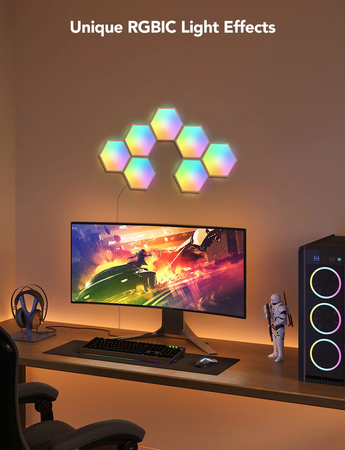 Refurbished Glide Hexa Light Panels - Image 7