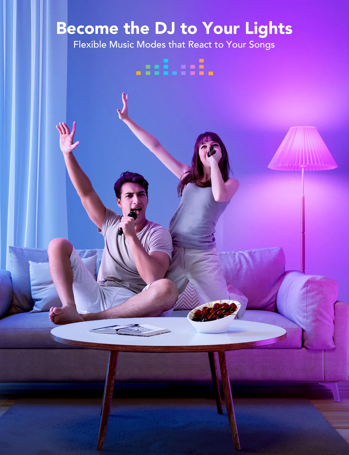 CA-GOVEE Govee Smart RGBWW Light Bulbs 1200 Lumens - Image 17