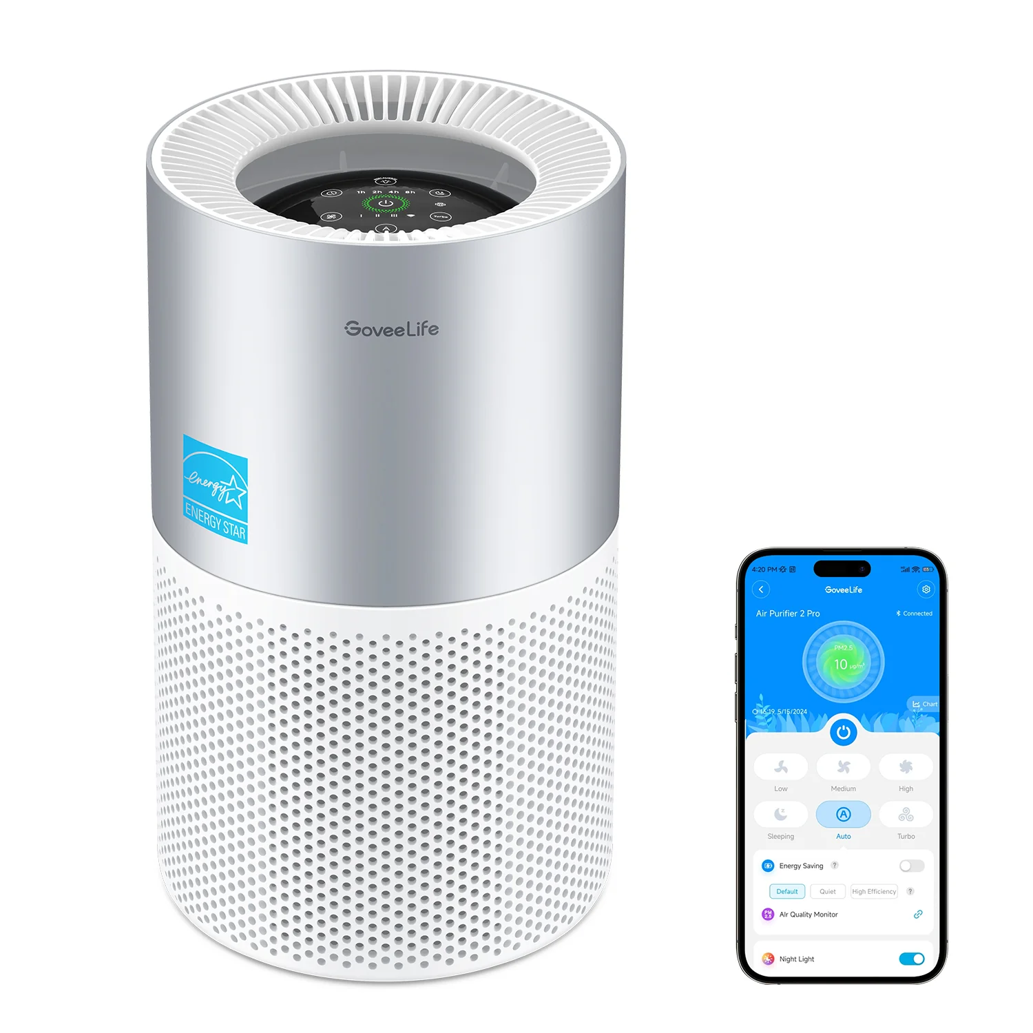 Refurbished GoveeLife Smart Air Purifier 2 Pro — Catalog Product - Image 11