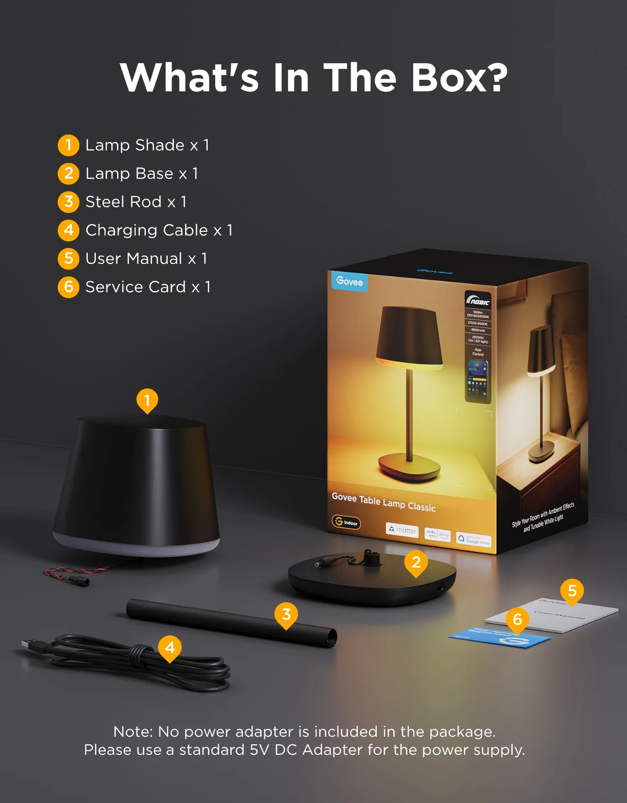 CA-GOVEE Govee Table Lamp Classic - Image 10