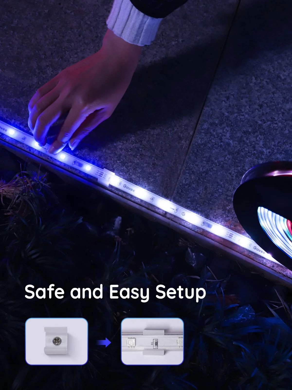 Refurbished Govee Phantasy Pro RGBIC LED Strip Lights (32.8 Ft) - Image 7