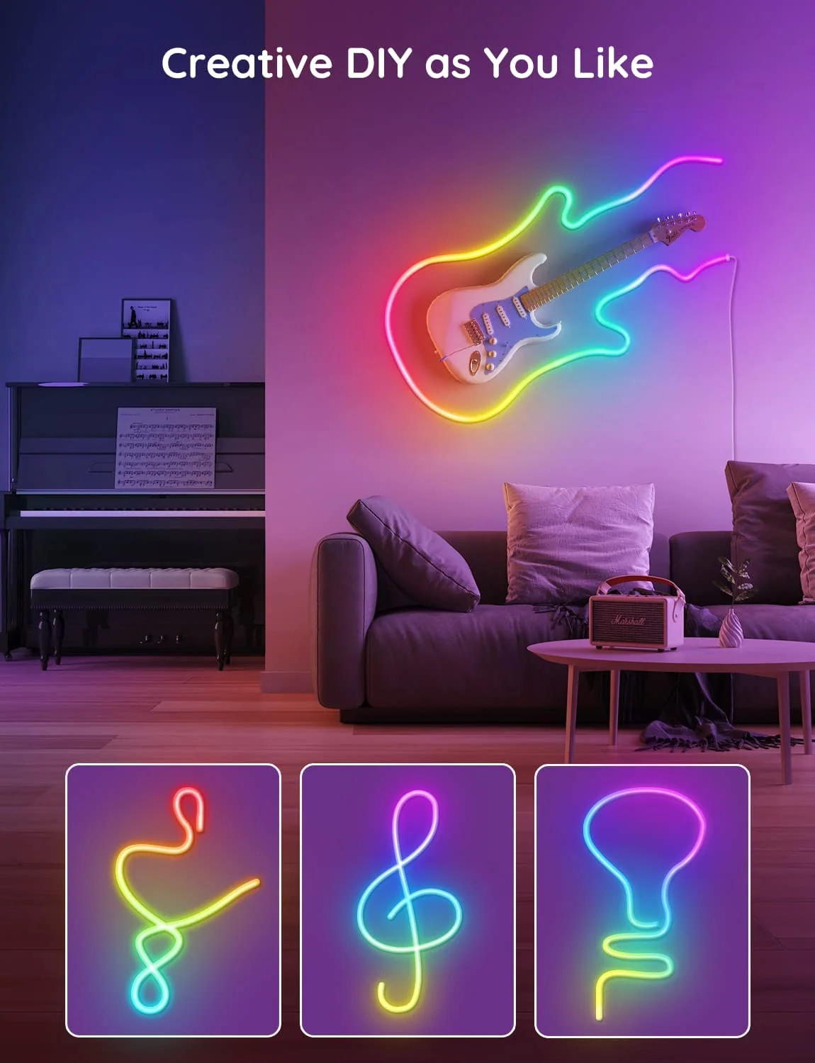 Refurbished Govee Neon Rope Light - Image 2