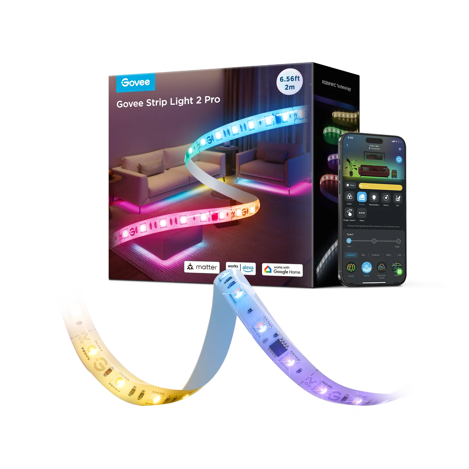 CA-GOVEE Govee Strip Light 2 Pro