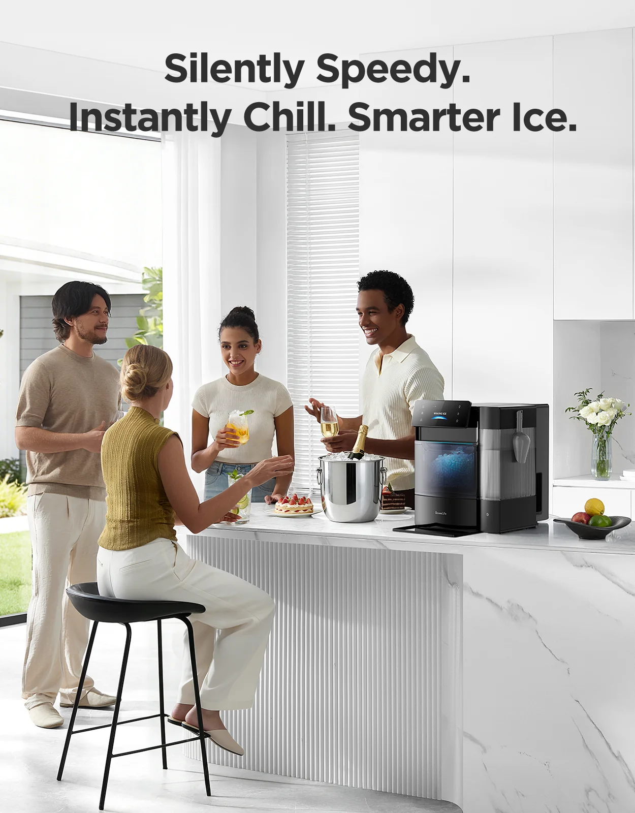 CA-GOVEE GoveeLife Smart Nugget Ice Maker Pro — Can - Image 7
