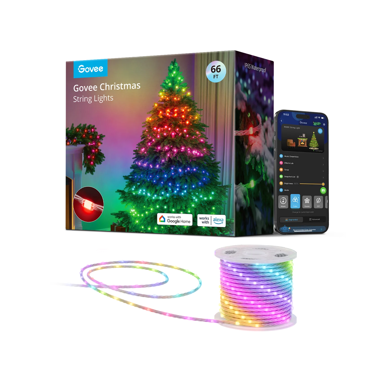 CA-GOVEE Govee Christmas String Lights - Image 2