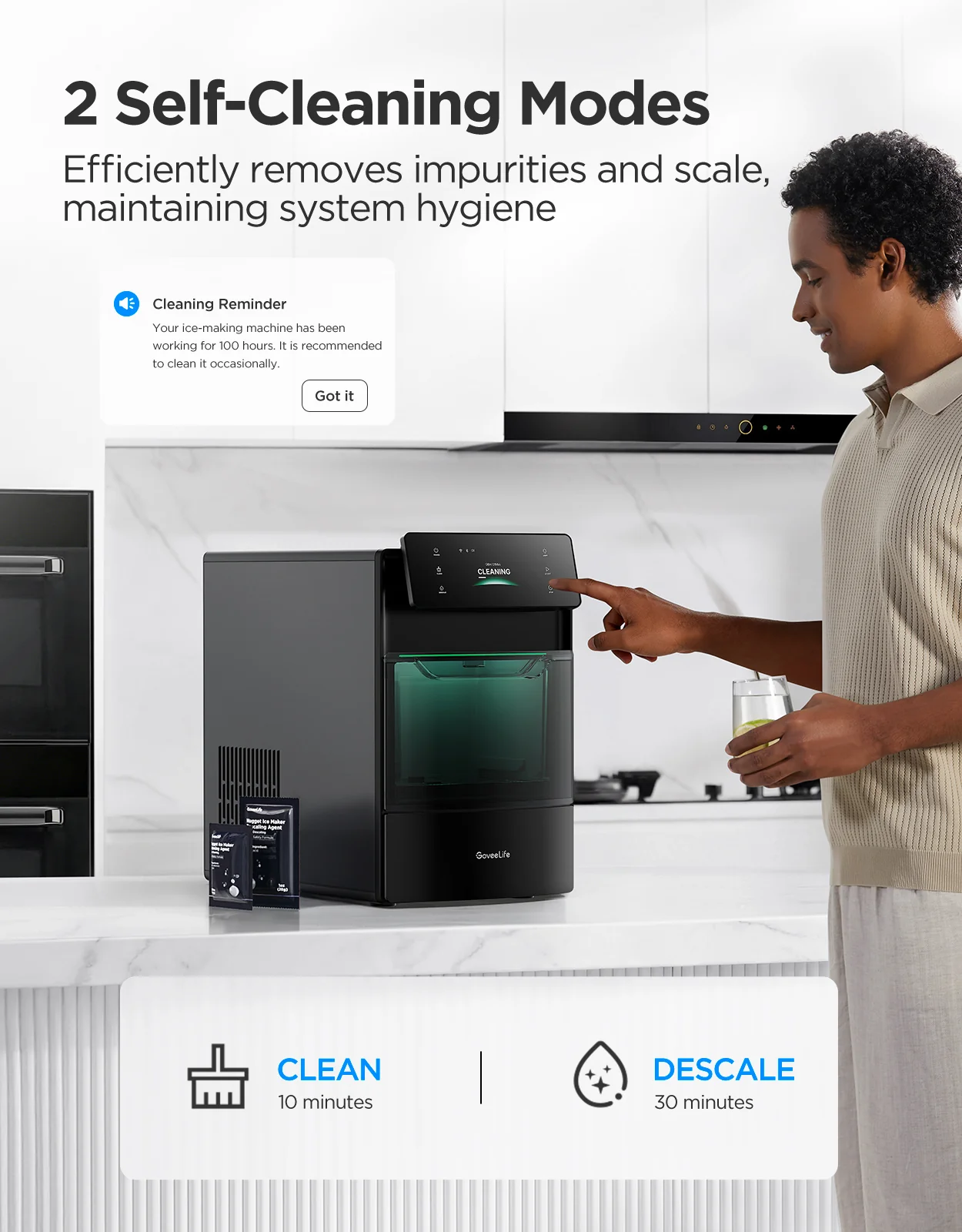 CA-GOVEE GoveeLife Smart Nugget Ice Maker Pro — Can - Image 6