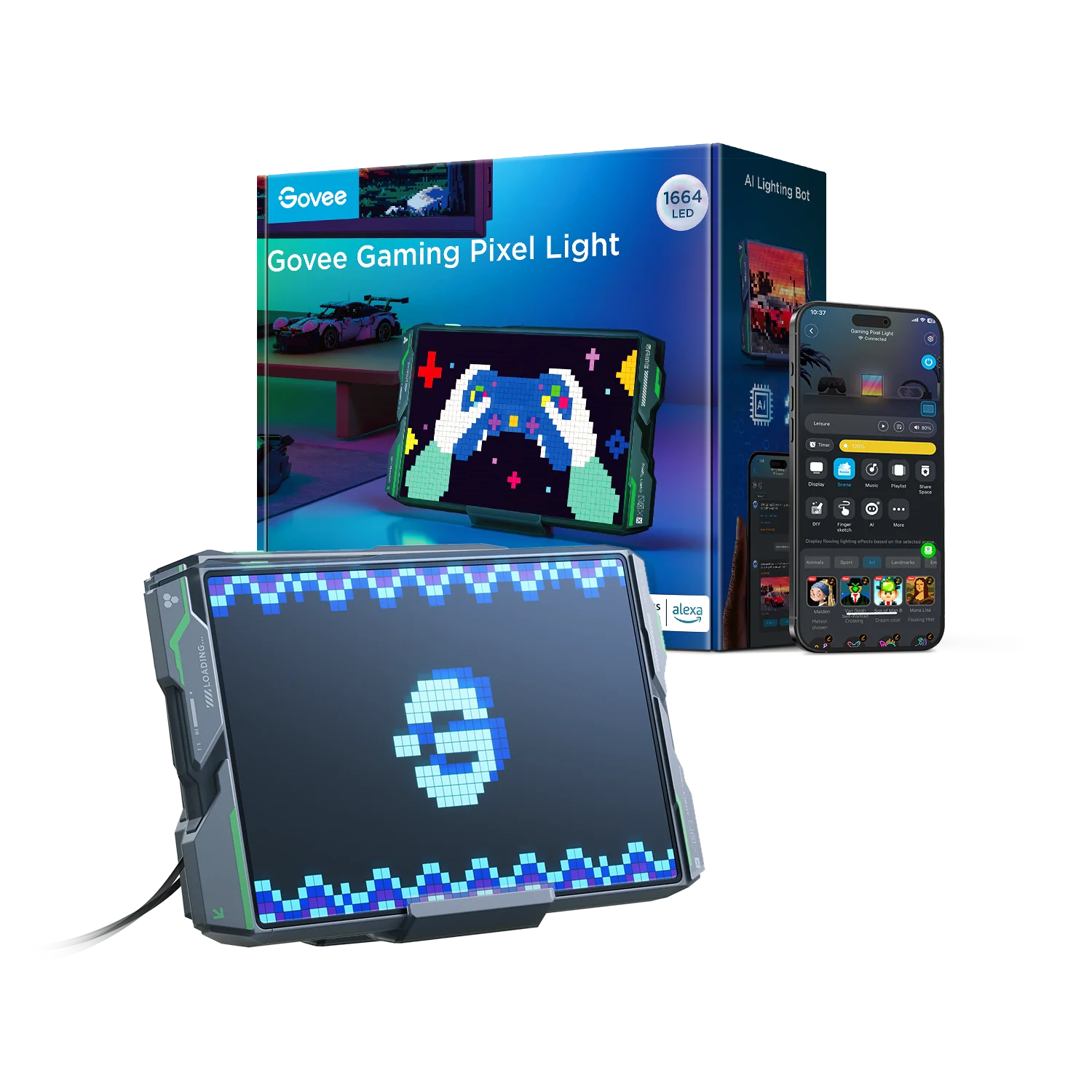 CA-GOVEE Govee Gaming Pixel Light