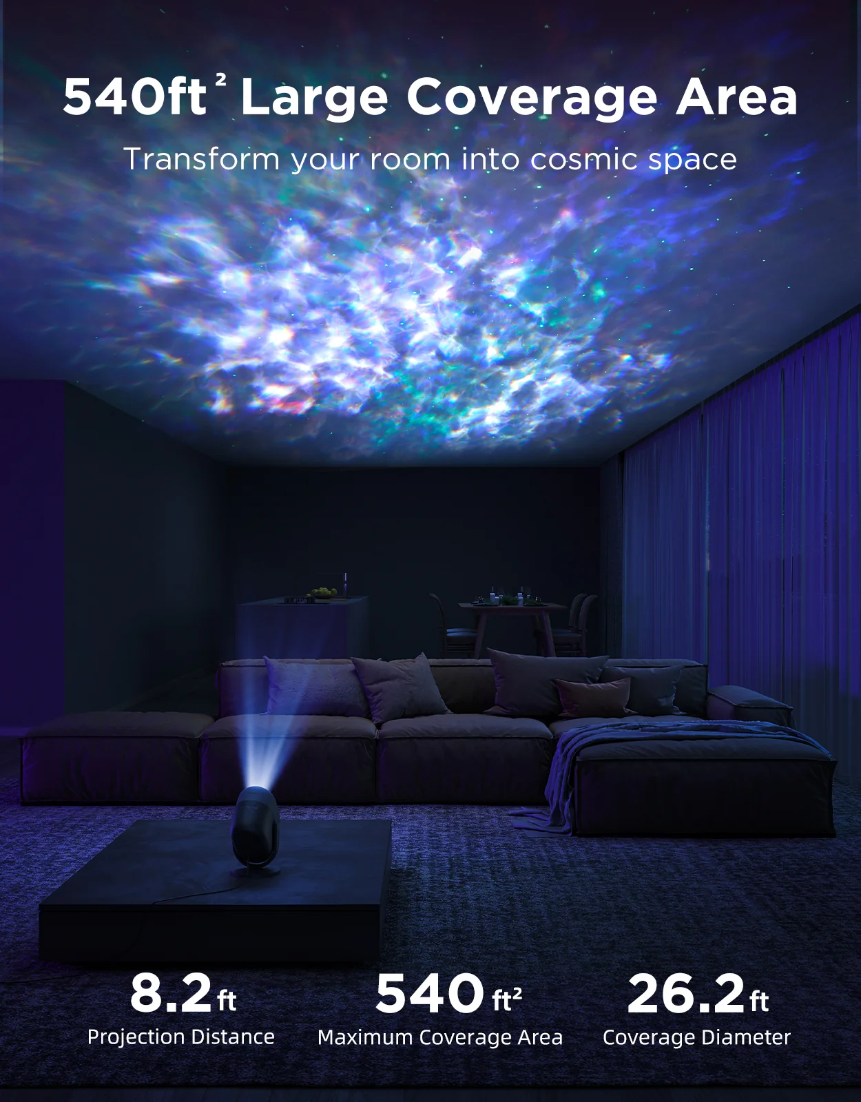 CA-GOVEE Govee Star Light Projector with Nebula Effect - Image 4