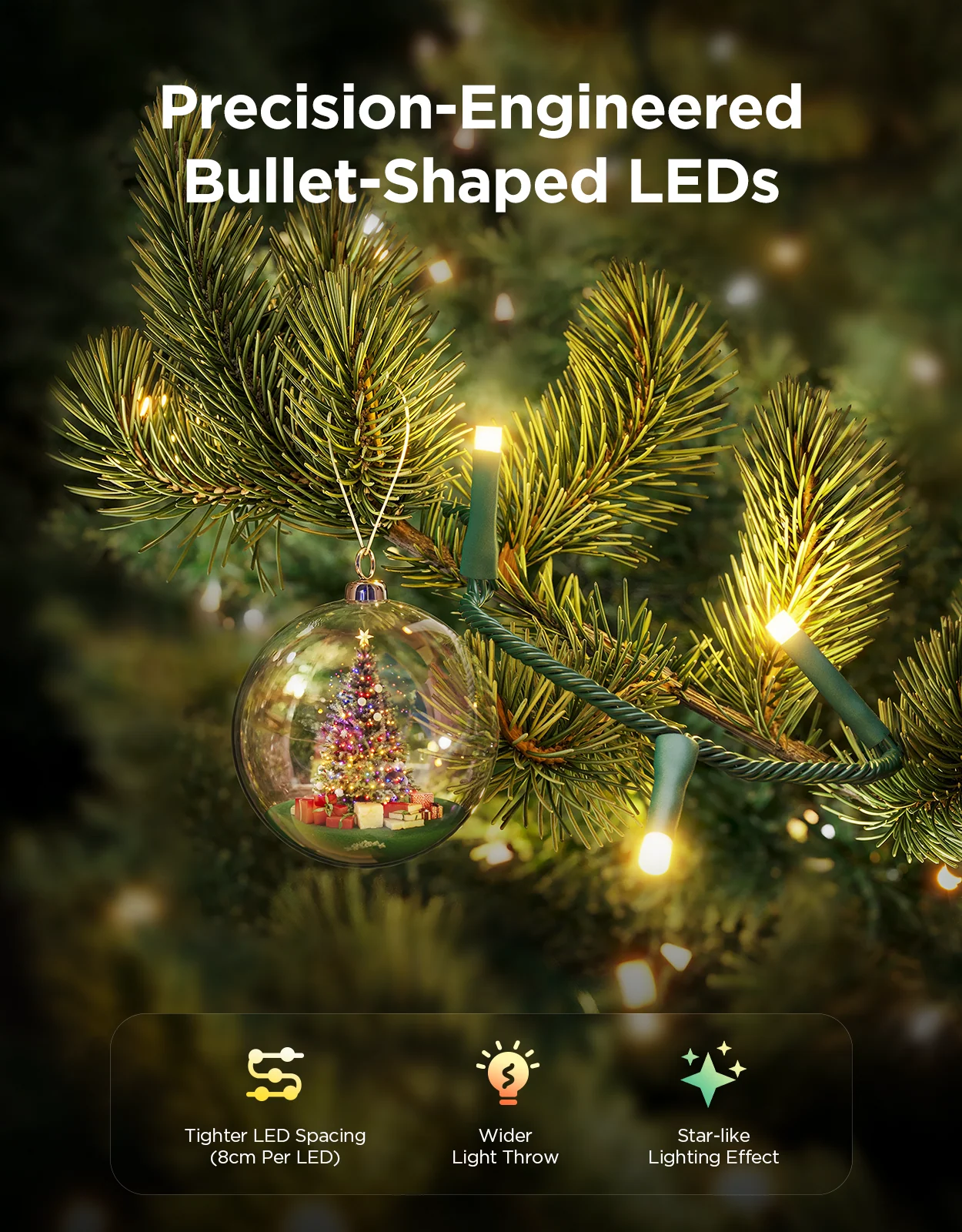 CA-GOVEE Govee Christmas Sparkle String Lights - Image 3