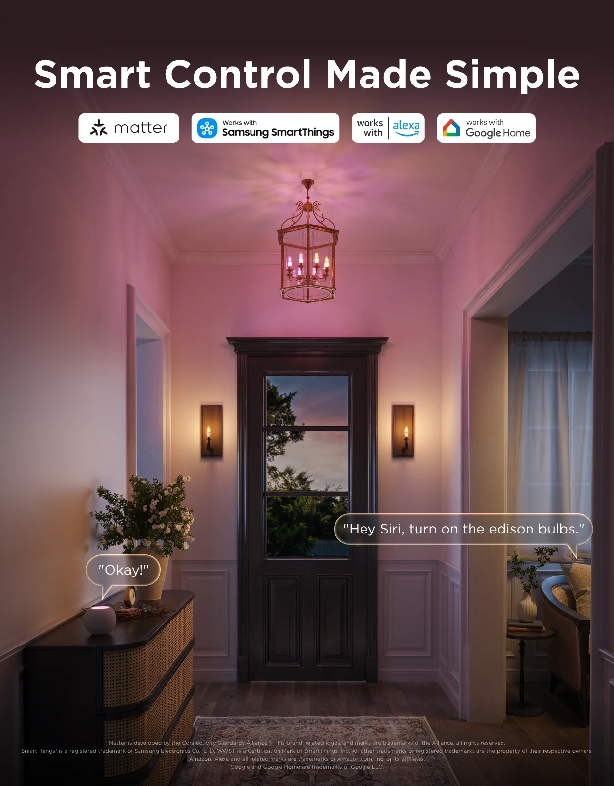 CA-GOVEE Govee E12 Smart Edison Candle Light Bulb 330lm - Image 16