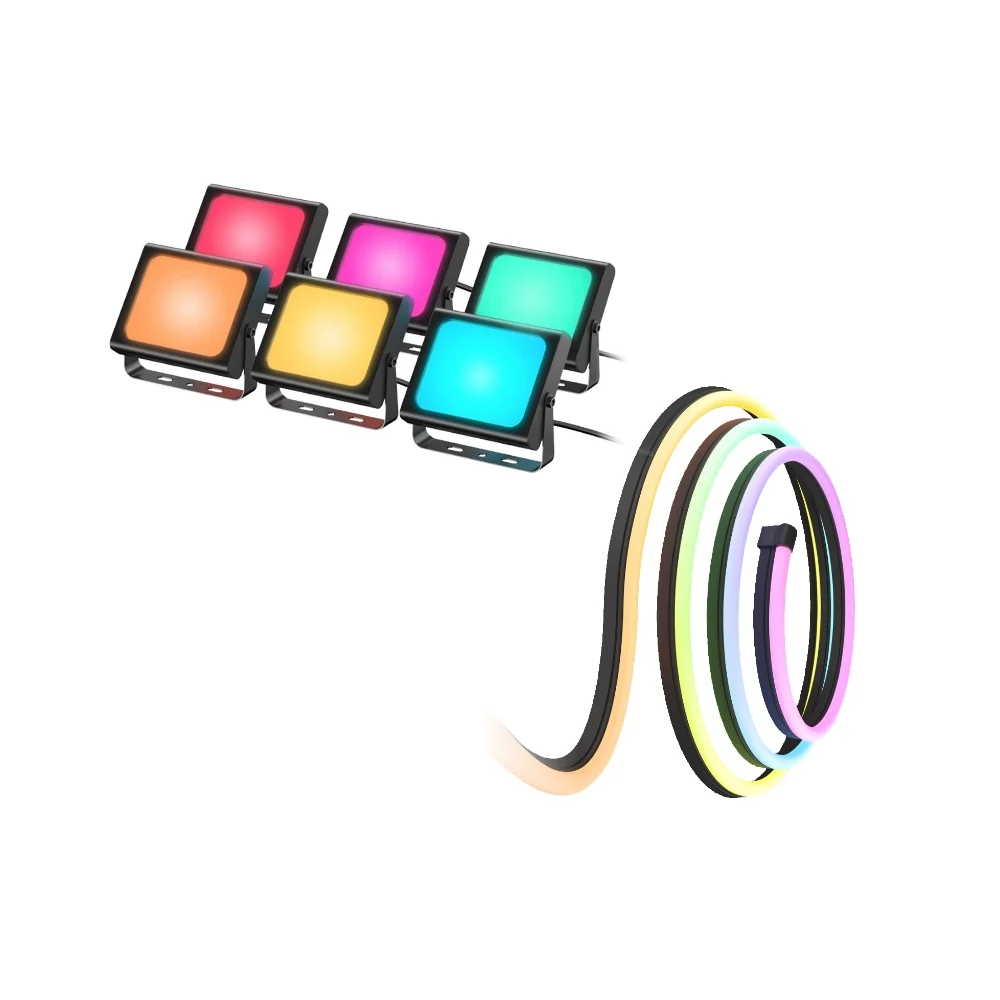 Refurbished Govee RGBIC Outdoor Neon Rope Light - Image 12