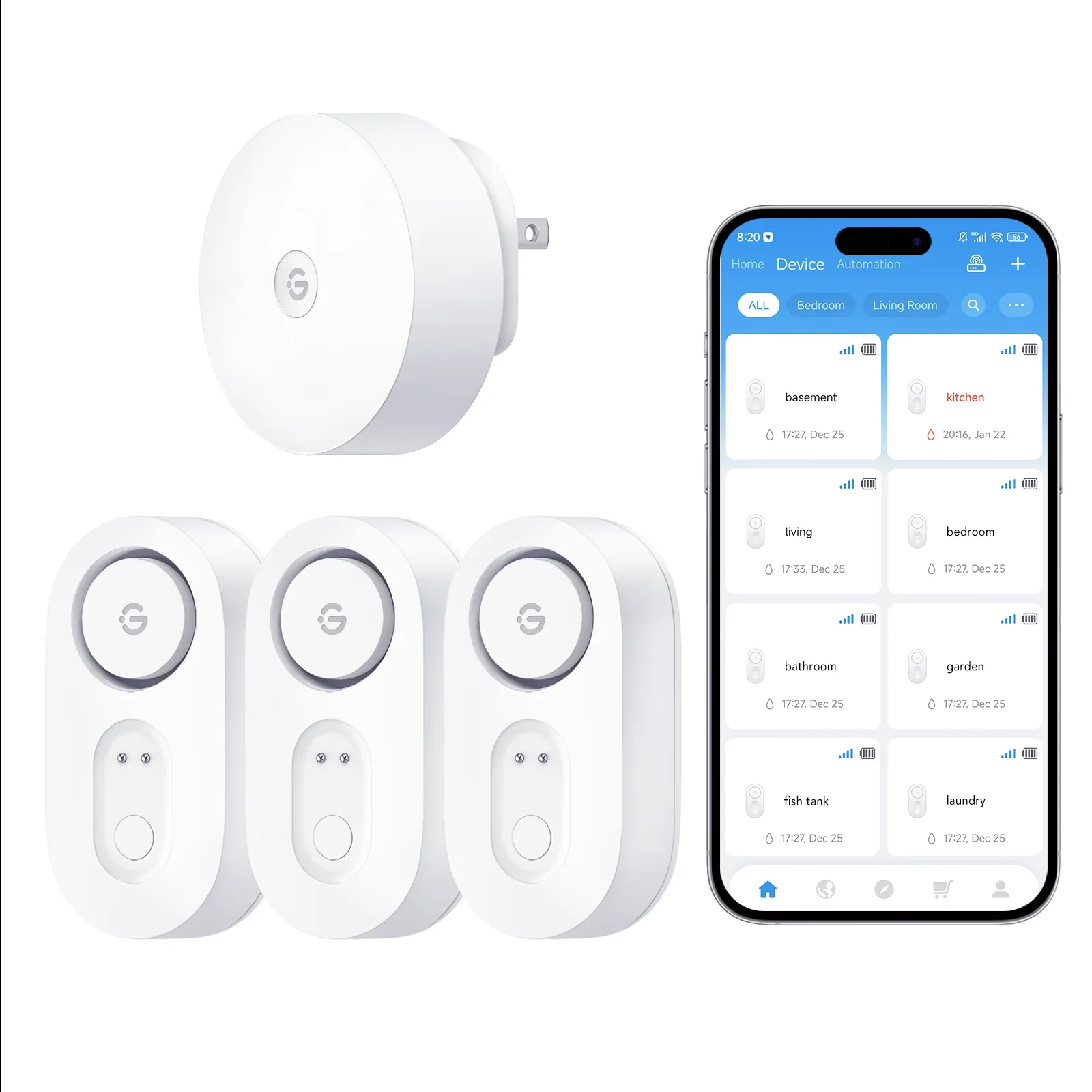 CA-GOVEE GoveeLife Water Leak Detector 1s — Catalog Product