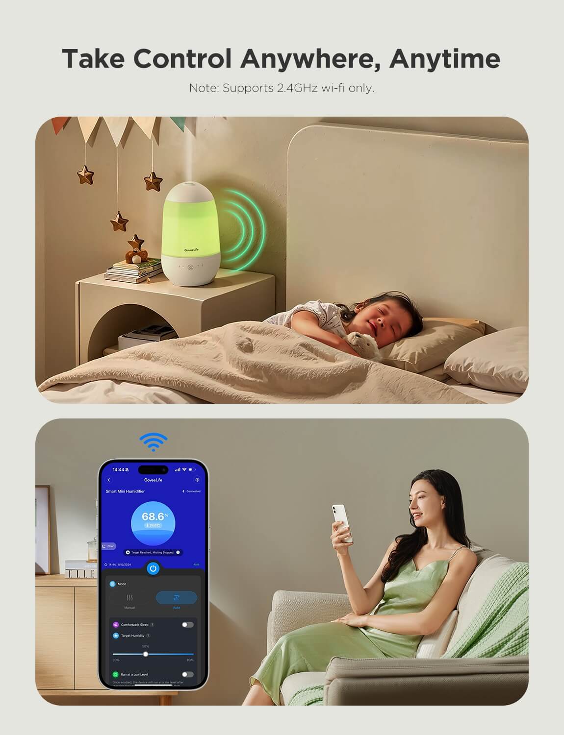 Refurbished Smart Mini Humidifier for Baby Nursery — Catalog Product - Image 8
