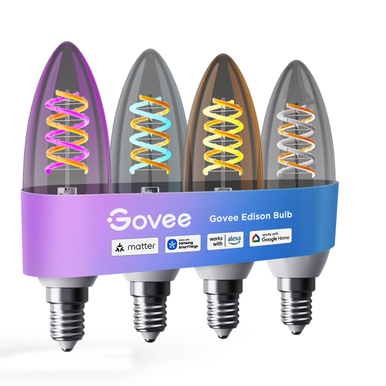 CA-GOVEE Govee E12 Smart Edison Candle Light Bulb 330lm - Image 10