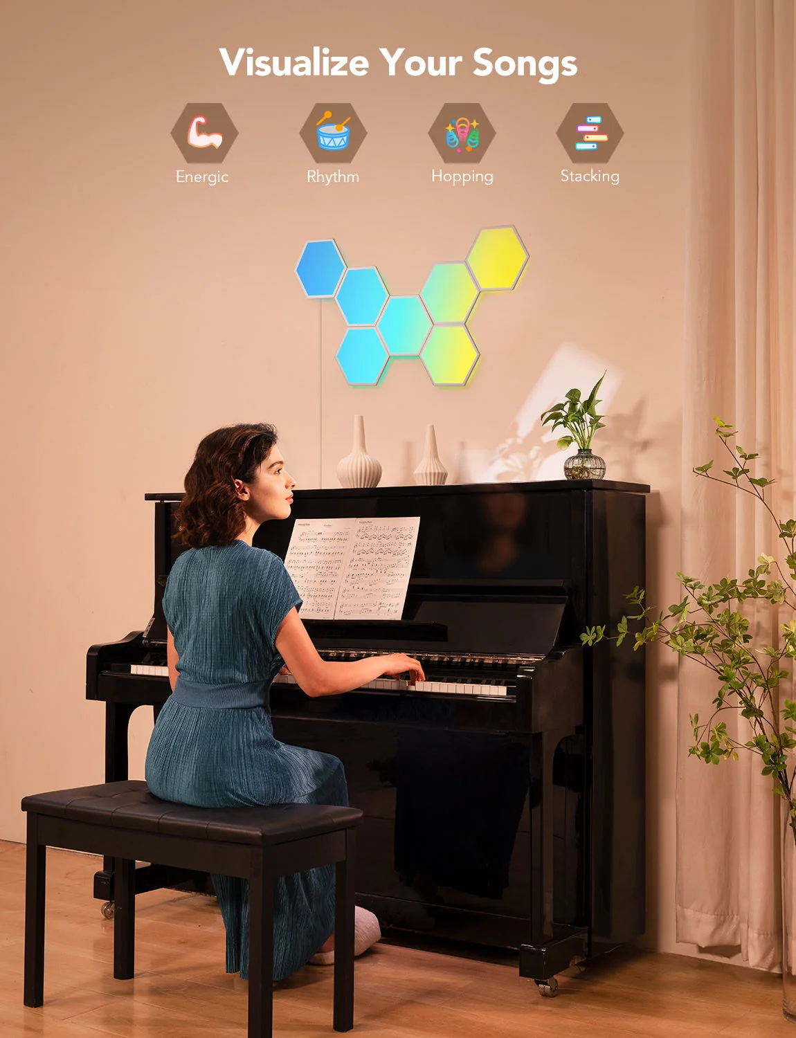 Refurbished Glide Hexa Light Panels - Image 8