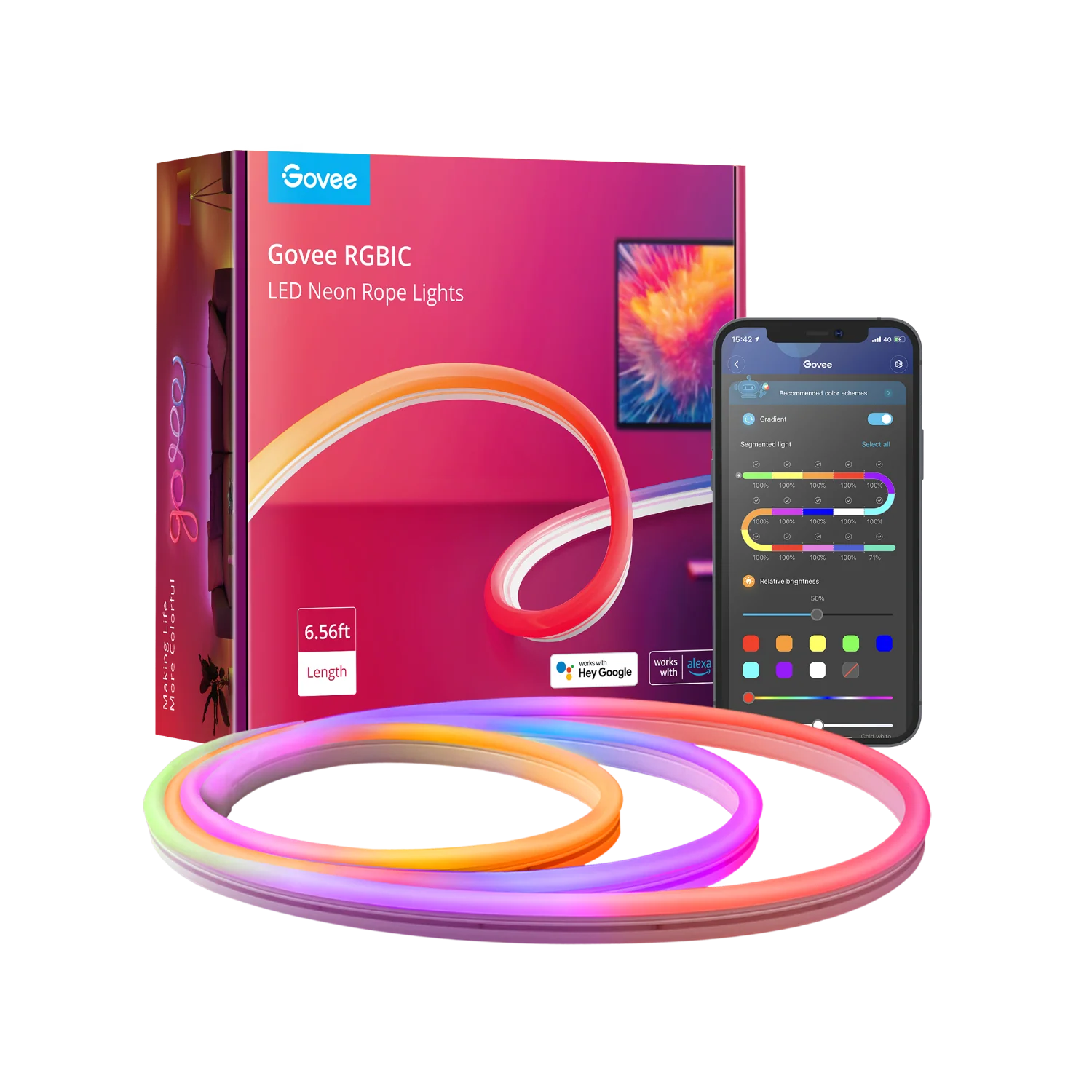 Refurbished Govee Neon Rope Light - Image 13