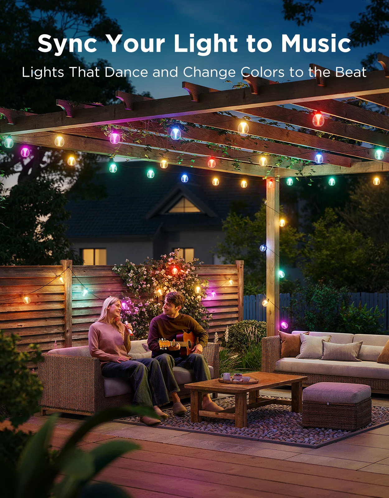 CA-GOVEE Govee Outdoor Clear Bulb String Lights - Image 5