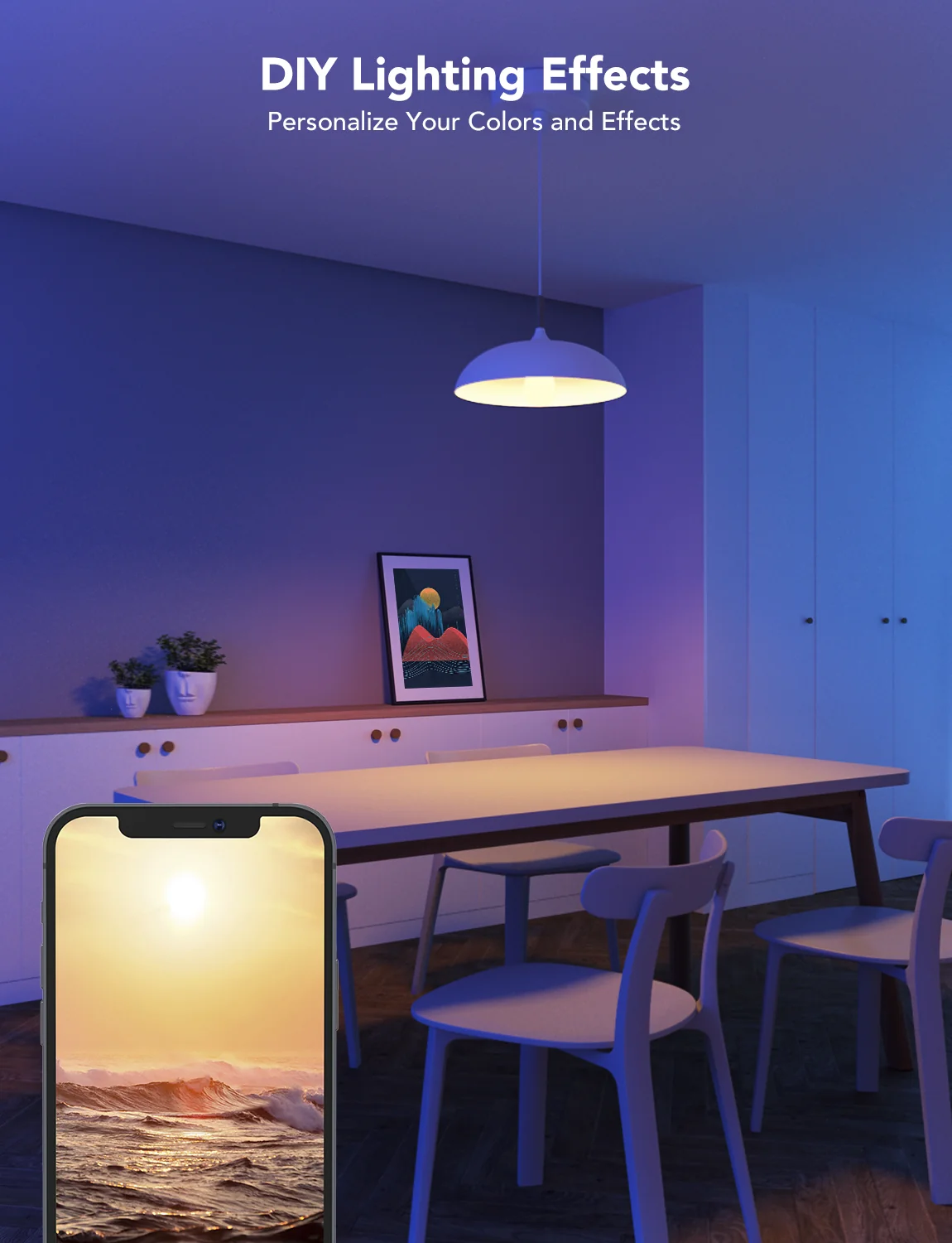 CA-GOVEE Govee Smart RGBWW Light Bulbs 1200 Lumens - Image 12