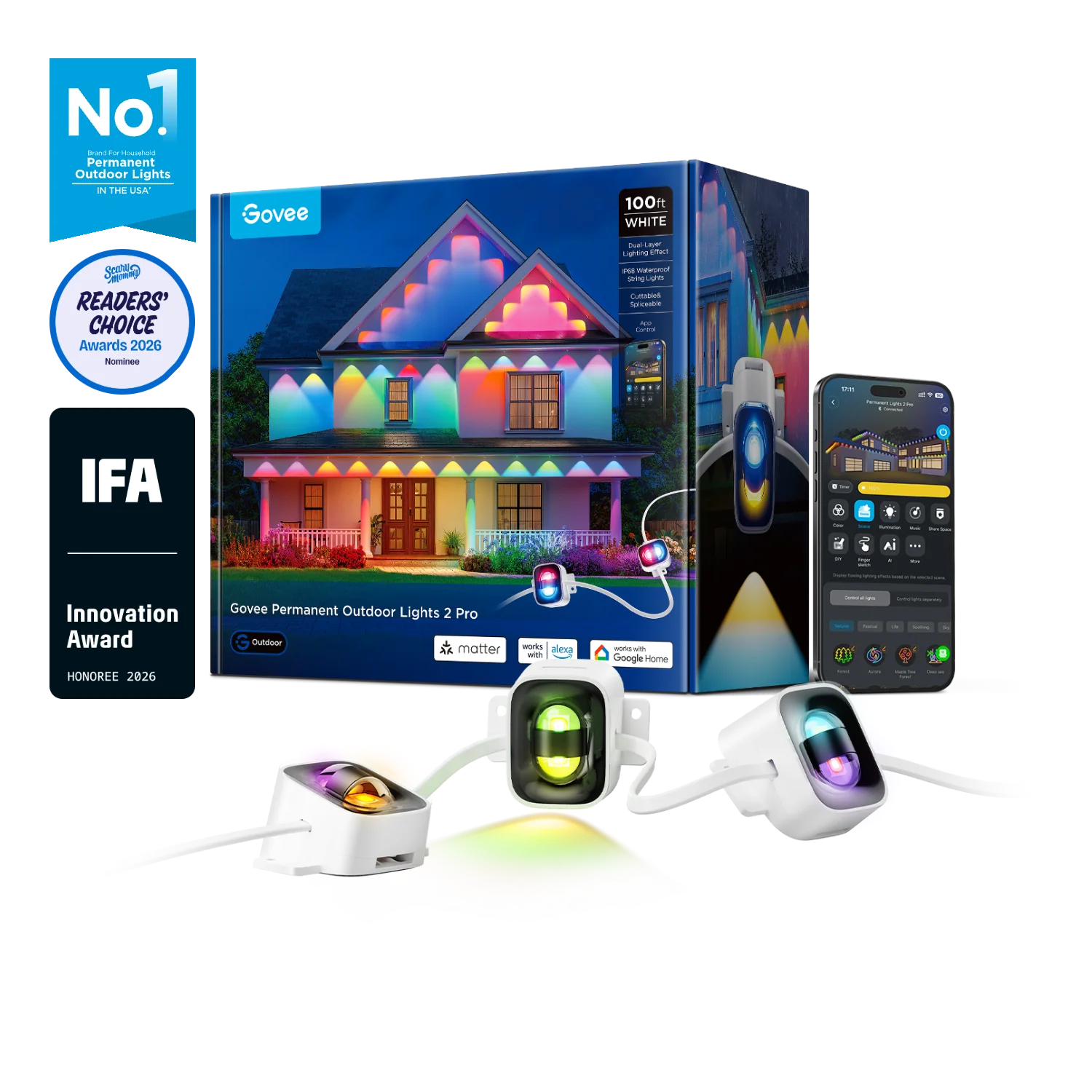 CA-GOVEE Govee Permanent Outdoor Lights 2 Pro - Image 11