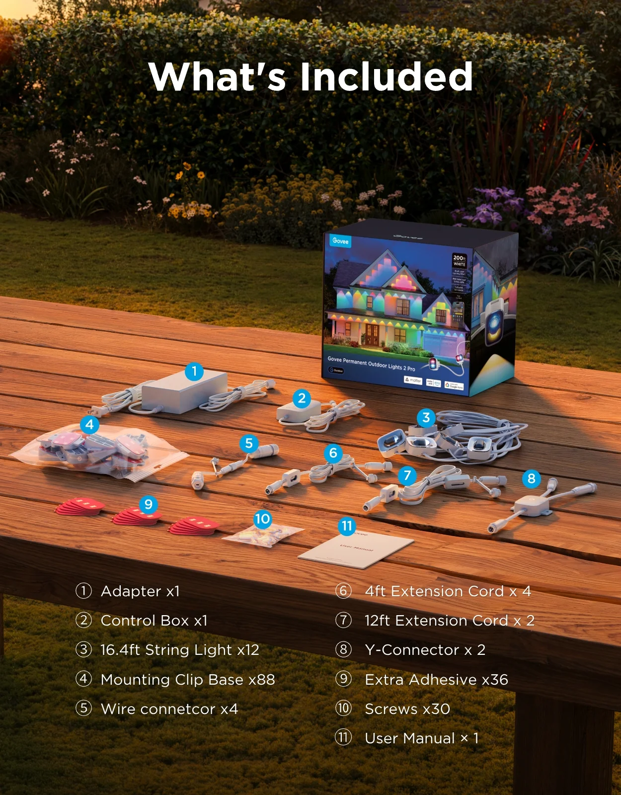 CA-GOVEE Govee Permanent Outdoor Lights 2 Pro - Image 12