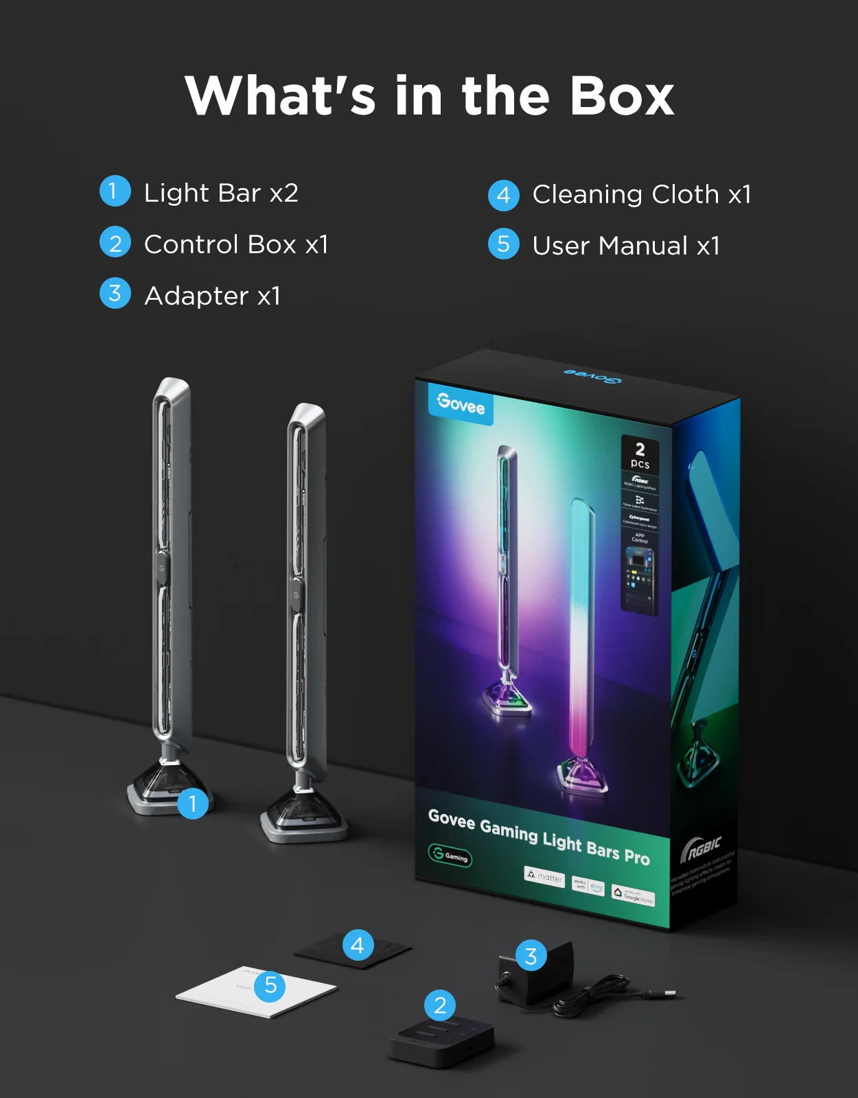 CA-GOVEE Govee Gaming Light Bars Pro - Image 9