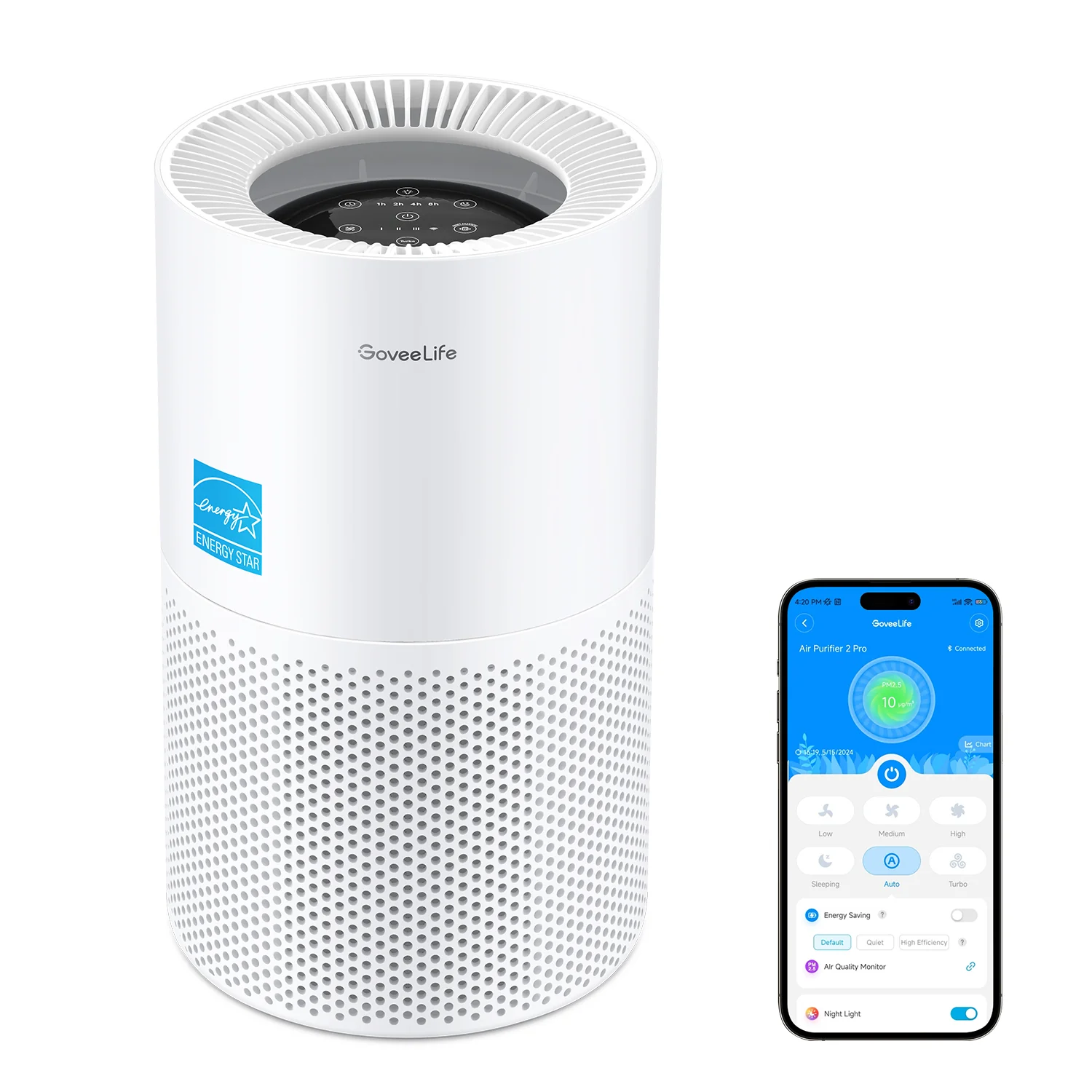 Refurbished GoveeLife Smart Air Purifier 2 Pro — Catalog Product - Image 22
