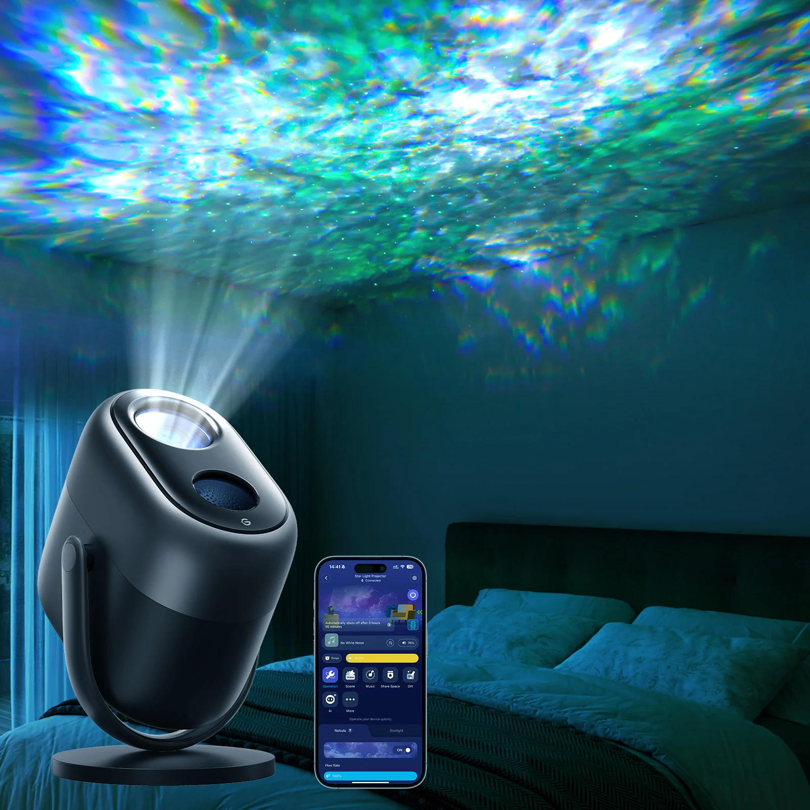 CA-GOVEE Govee Star Light Projector with Nebula Effect