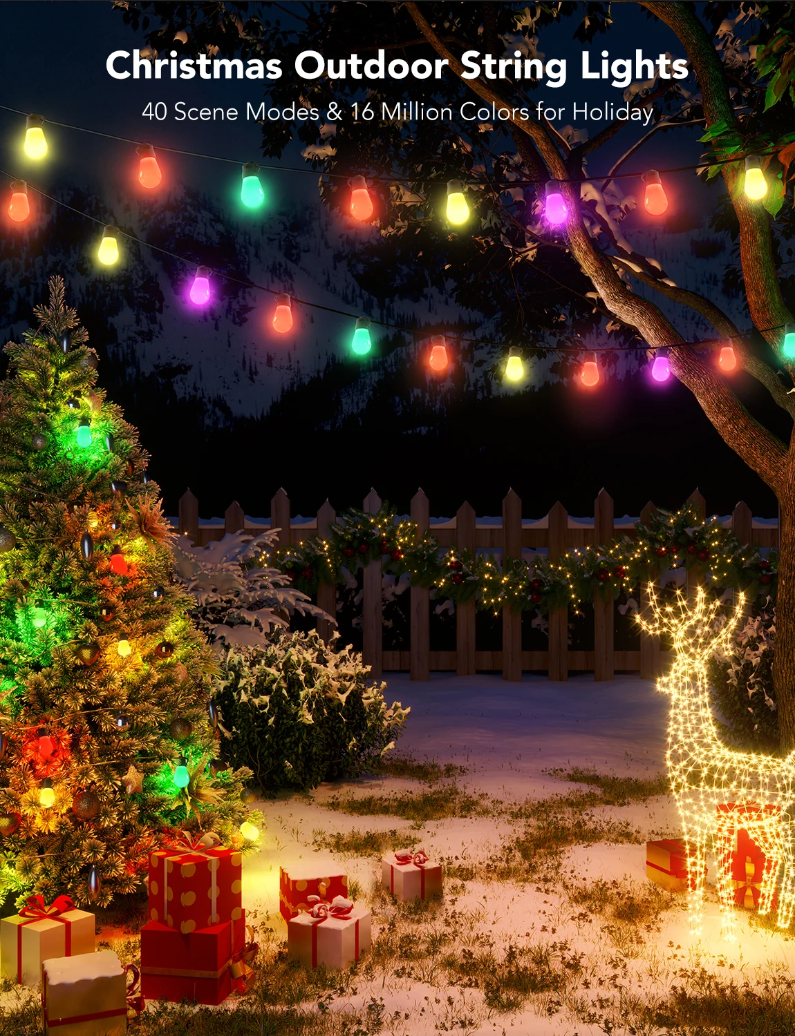 Refurbished Govee Outdoor String Lights - Image 7