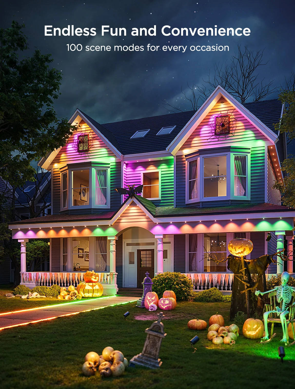Refurbished The Wild Robot-Themed – Govee Permanent Outdoor Lights 2 - Image 4