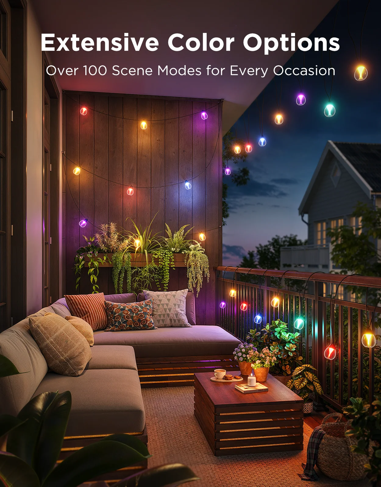 CA-GOVEE Govee Outdoor Clear Bulb String Lights - Image 2