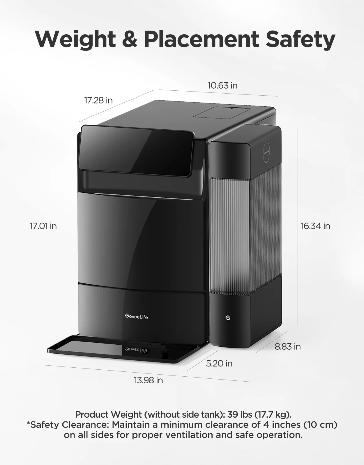 CA-GOVEE GoveeLife Smart Nugget Ice Maker Pro — Can - Image 8