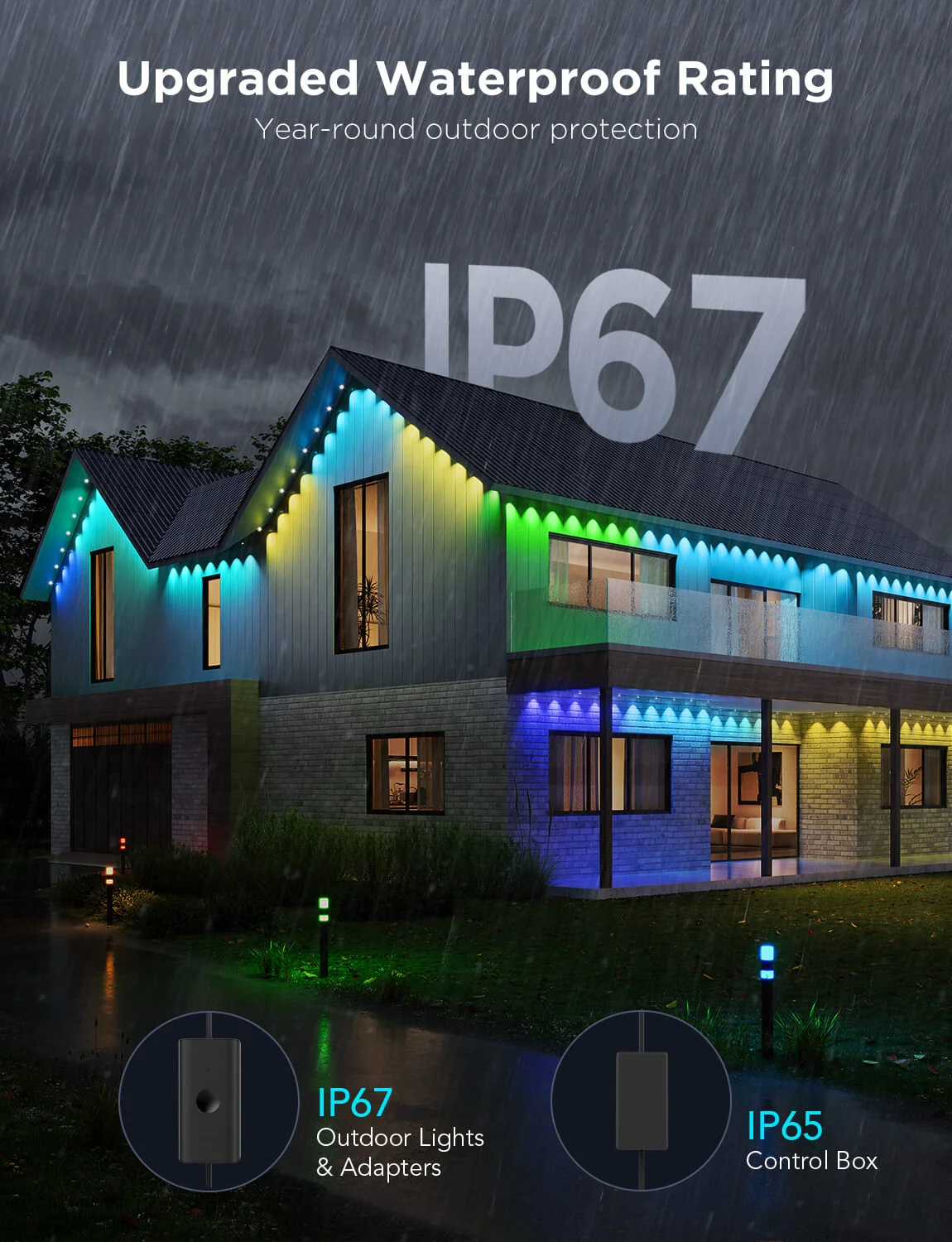 Refurbished Govee Permanent Outdoor Lights Pro - Image 5