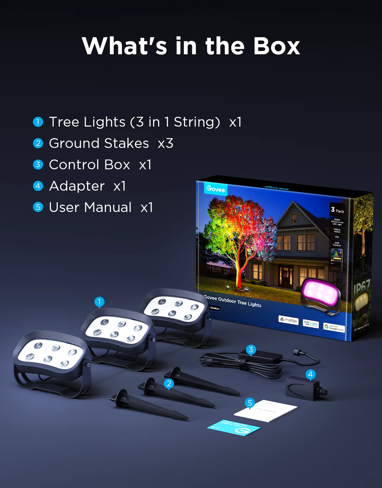 Govee Outdoor Tree Lights - Image 9