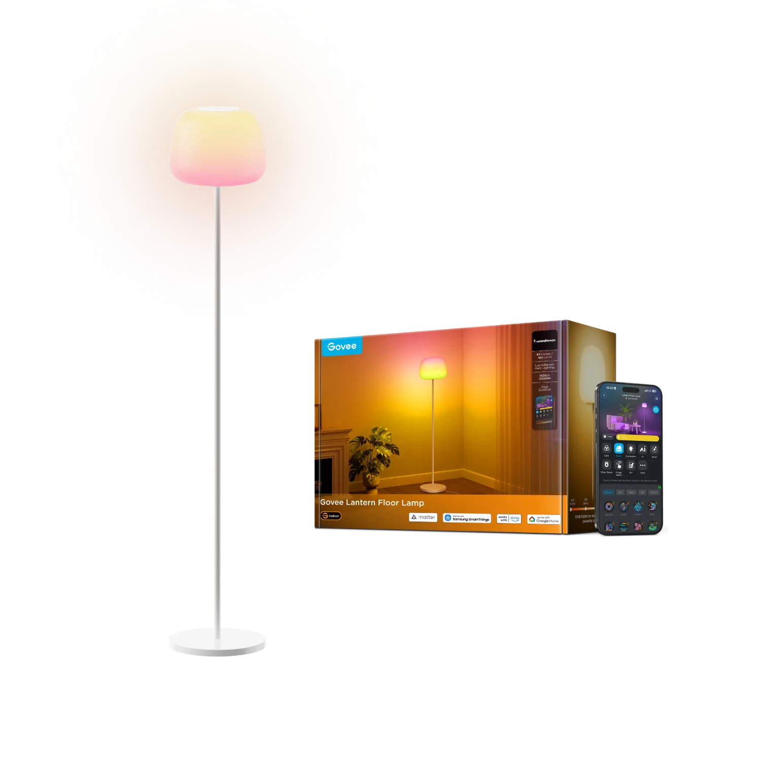 CA-GOVEE Govee Lantern Floor Lamp