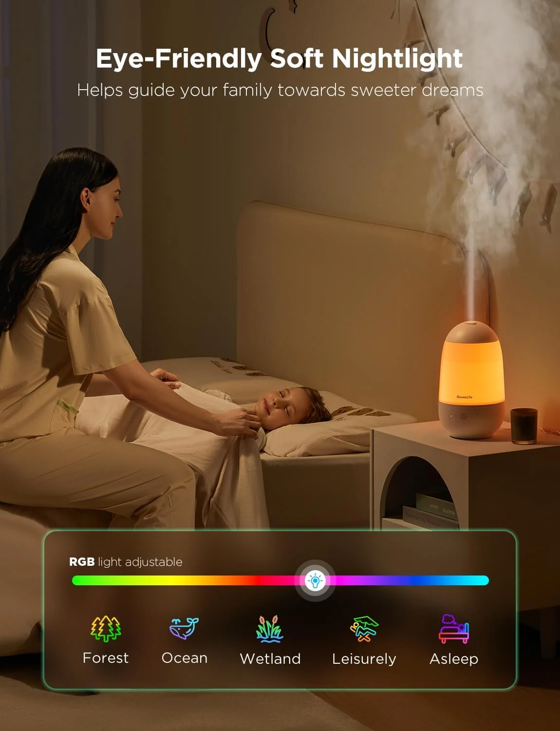 Refurbished Smart Mini Humidifier for Baby Nursery — Catalog Product - Image 5