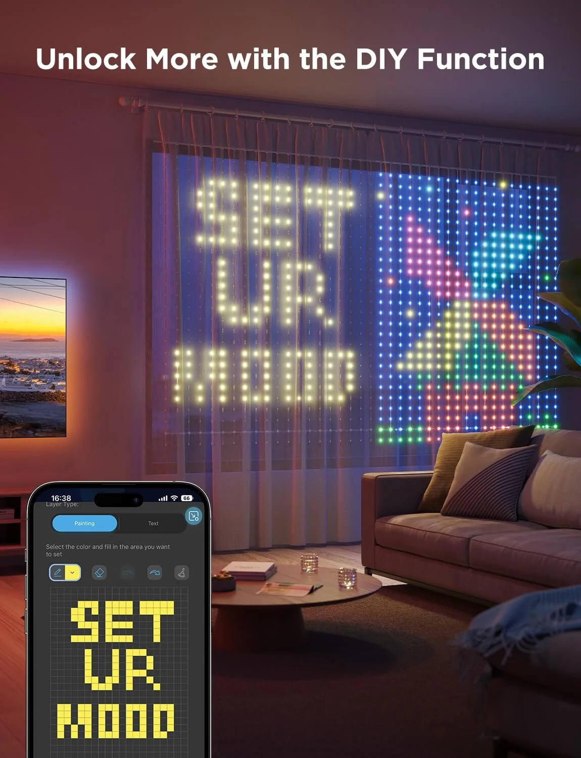 Refurbished Curtain Lights 2 - Image 27