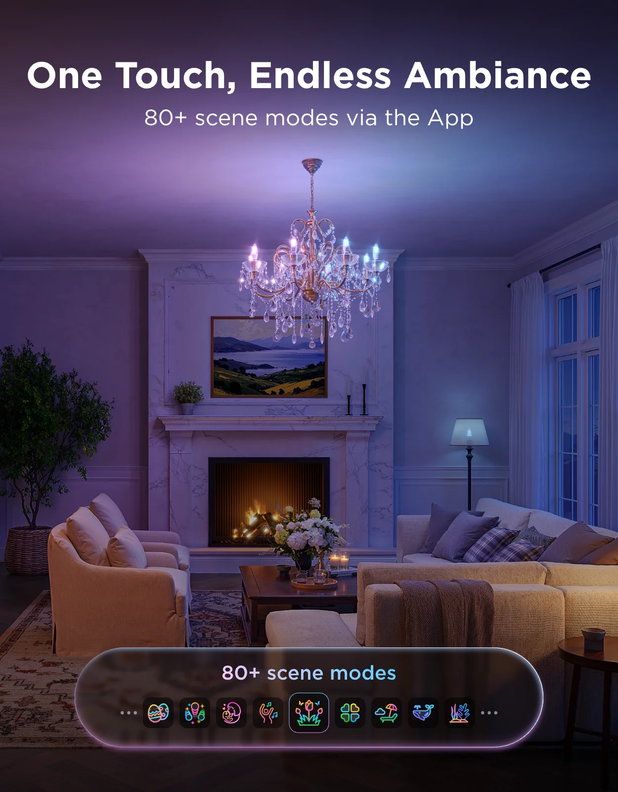 CA-GOVEE Govee E12 Smart Edison Candle Light Bulb 330lm - Image 3