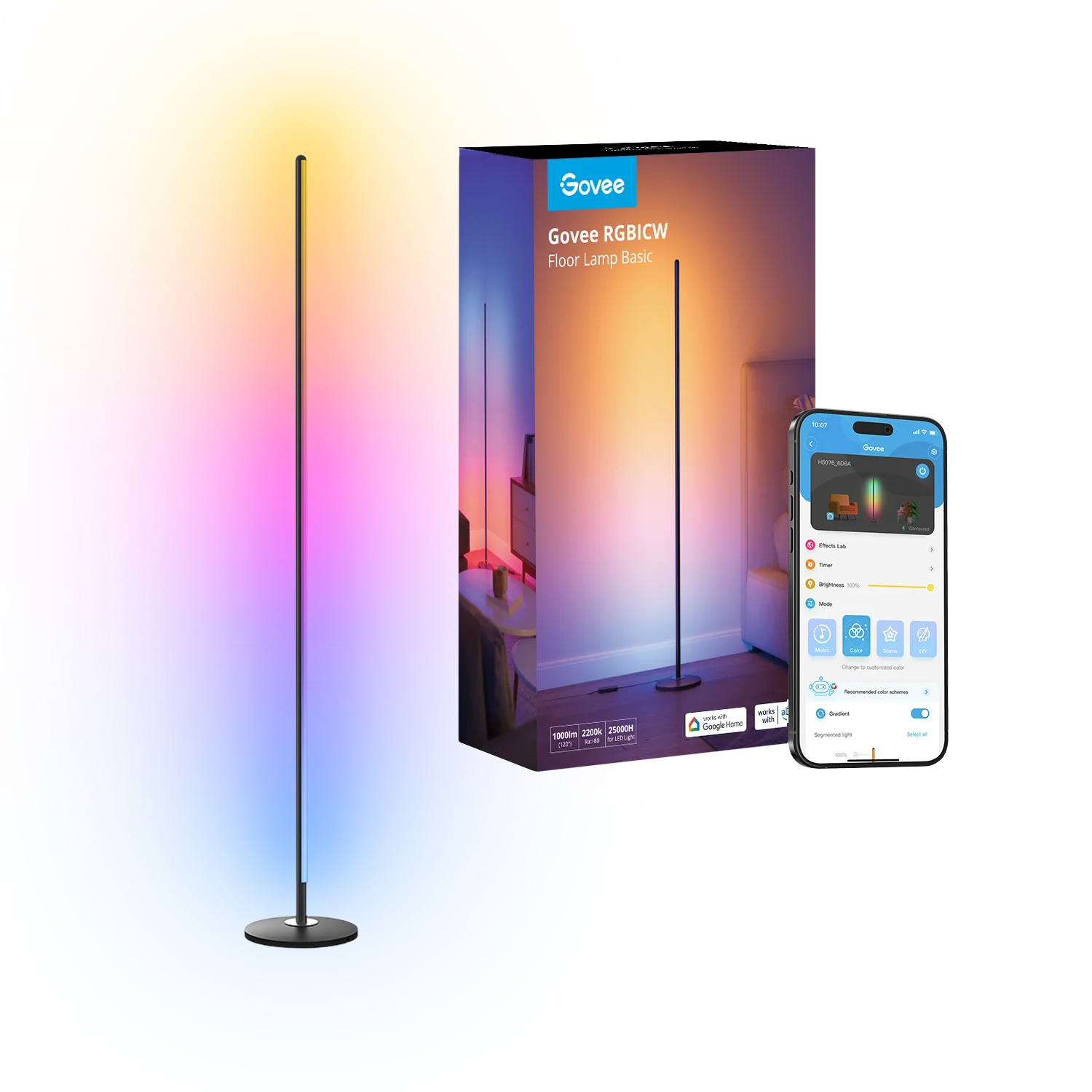 CA-GOVEE Govee RGBICW Smart Floor Lamp Basic