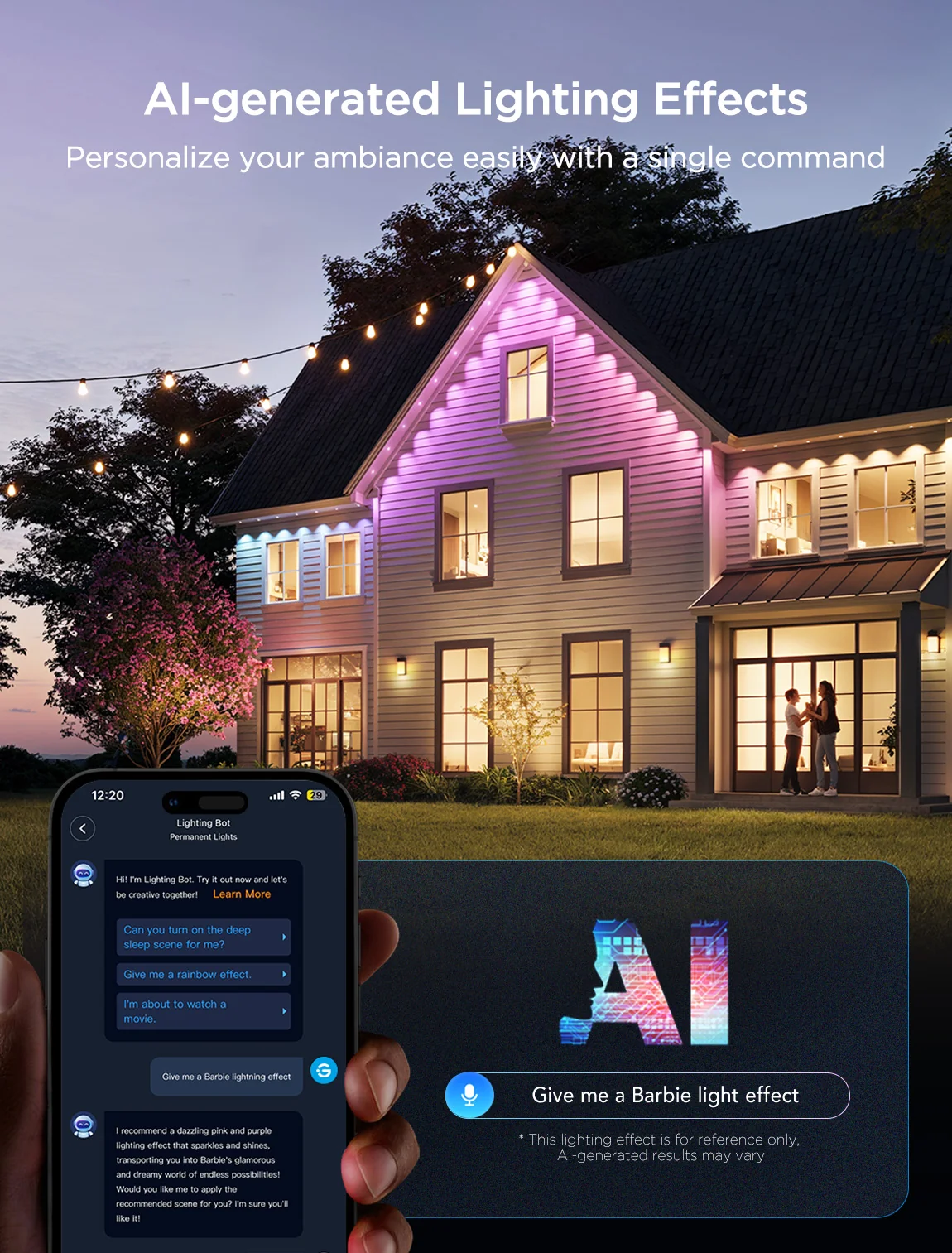 Refurbished The Wild Robot-Themed – Govee Permanent Outdoor Lights 2 - Image 30
