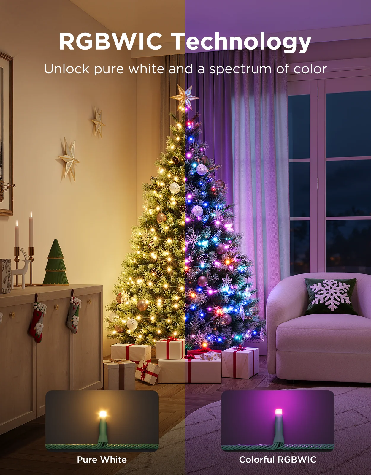 CA-GOVEE Govee Christmas Sparkle String Lights - Image 5
