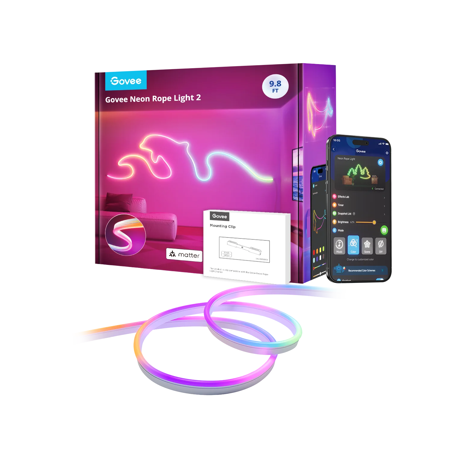 CA-GOVEE Govee Neon Rope Light 2