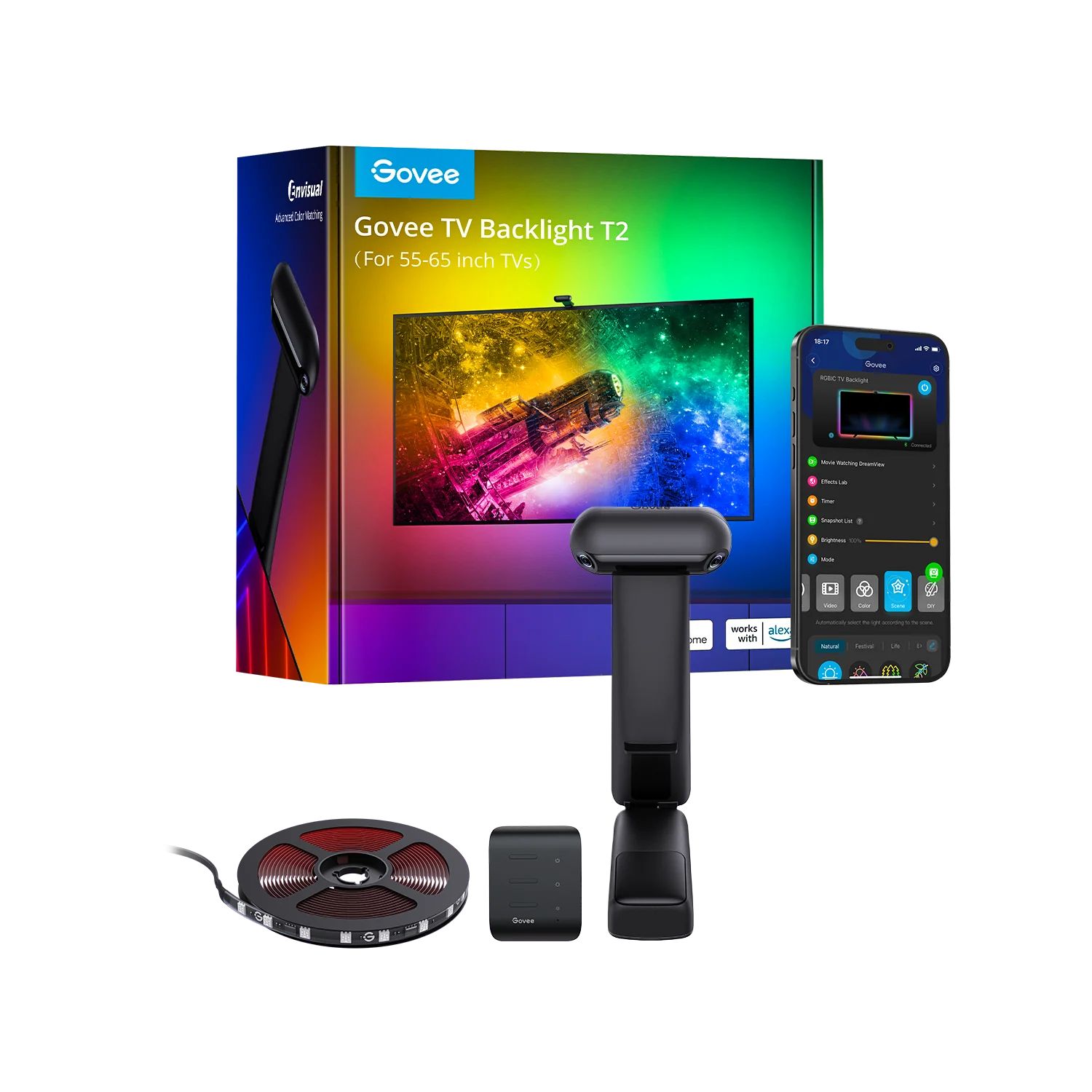 CA-GOVEE Govee Envisual TV Backlight T2 — Camera